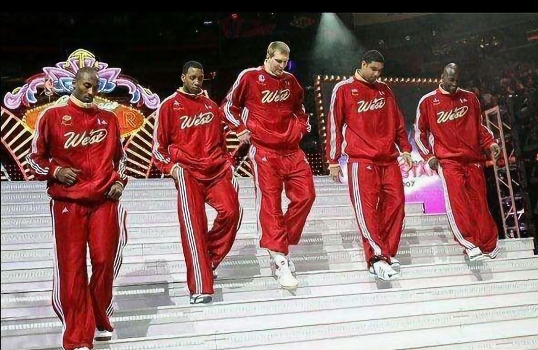 那时候的NBA全明星首发！每一个都是NBA的门面！ ​​​
