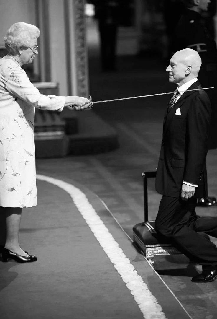 Sir Patrick Stewart. [蜡烛] ​​​