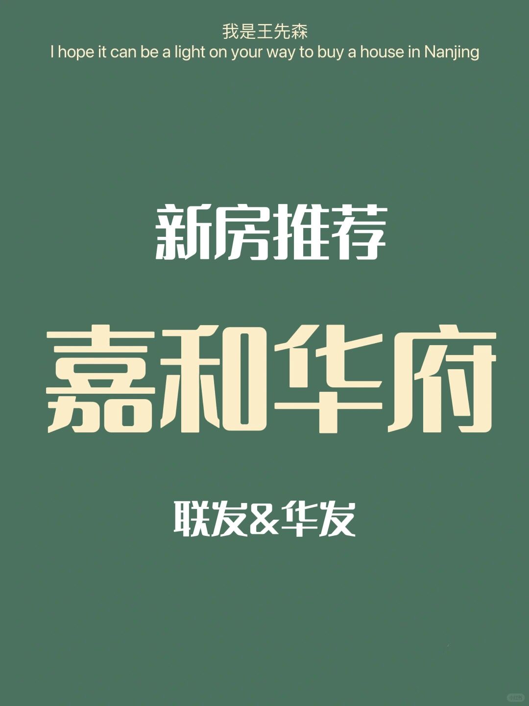 ‼️宝藏楼盘！嘉和华府纯新盘 买房小白必看！