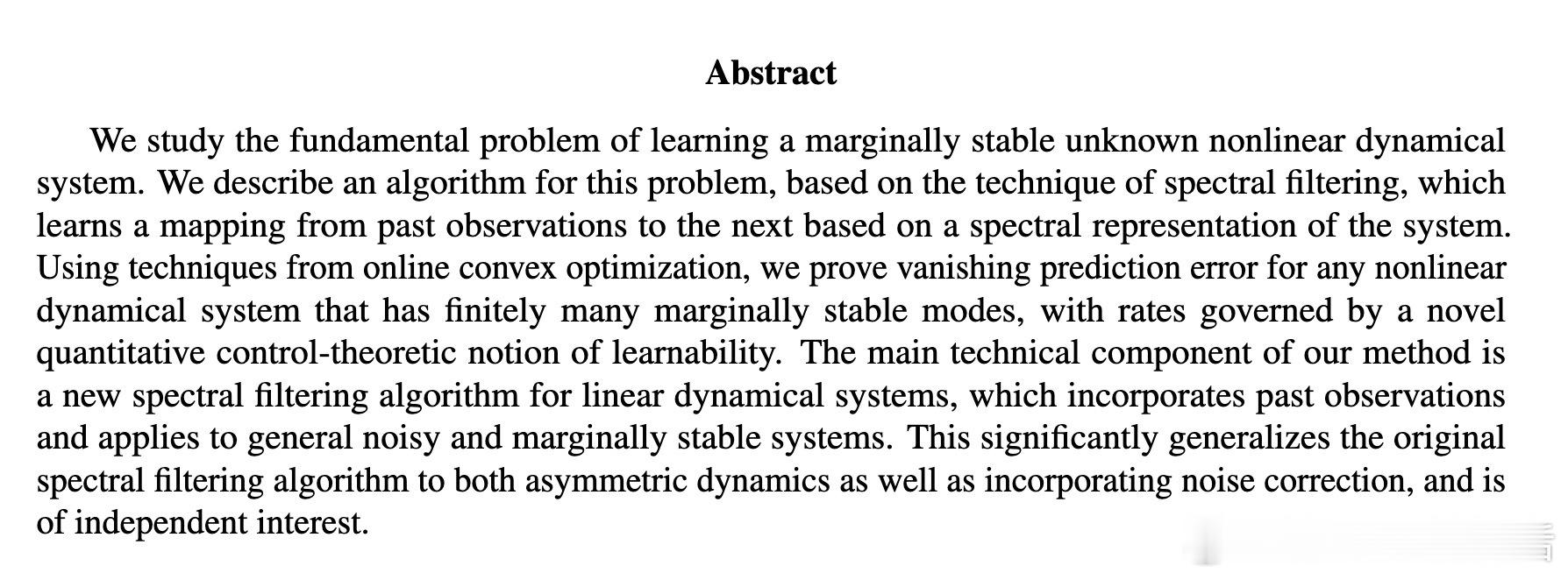 [LG]《Universal Learning of Nonlinear Dyn