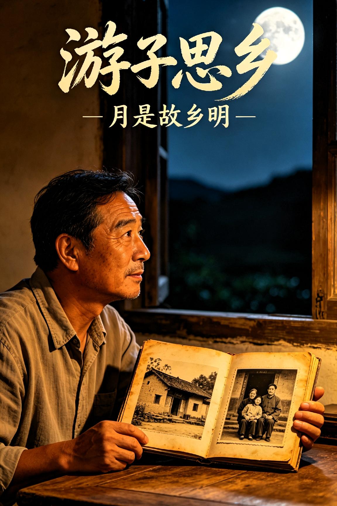 一纸清诗寄乡愁，半生漂泊念故乡！


 
总有一种思念，跨越山海，藏在心底最深的