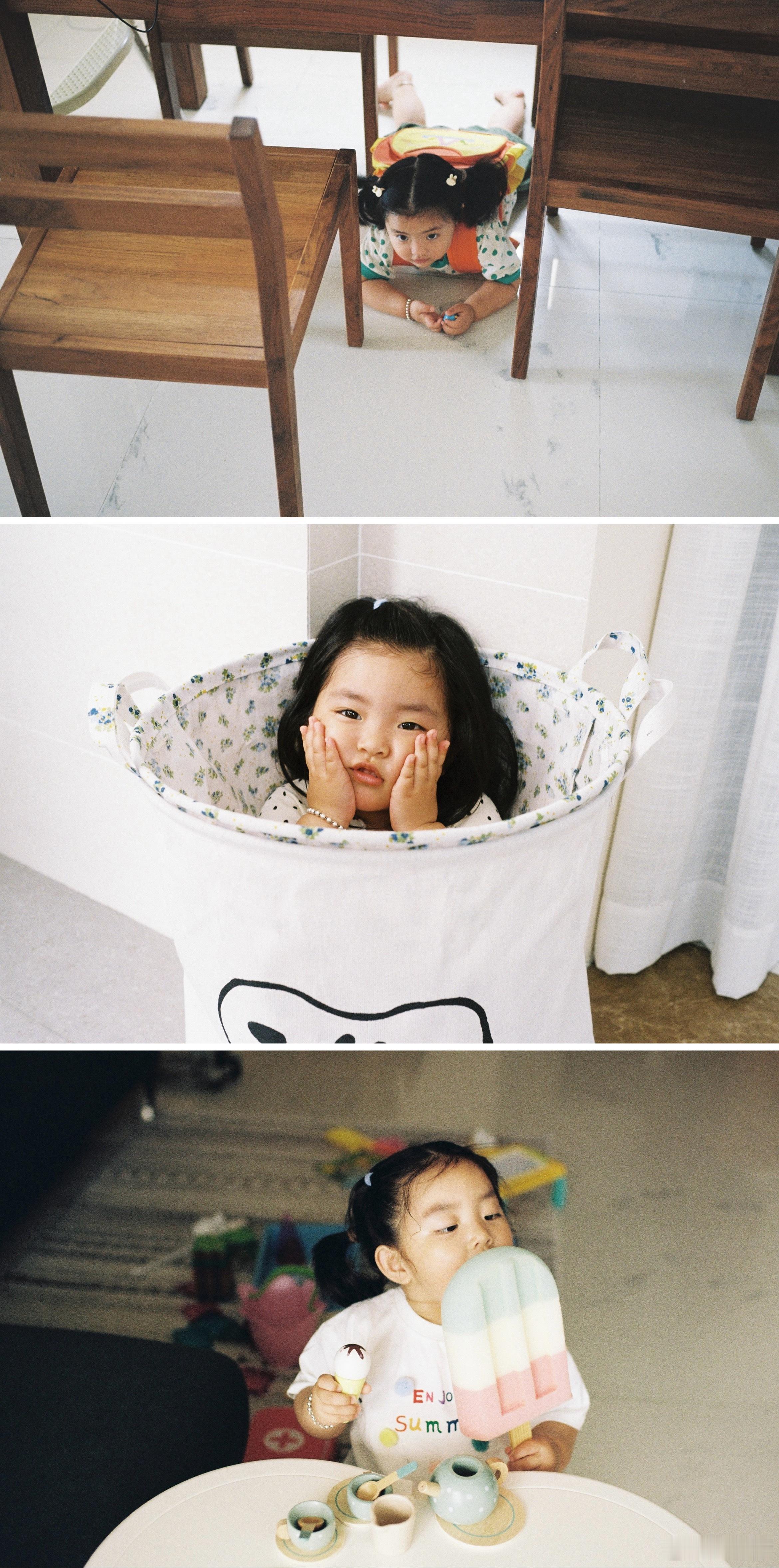 女儿的胶片日记🎞️ 或许等她长大，我可以告诉她：我用相机随时记录你，也是记录看