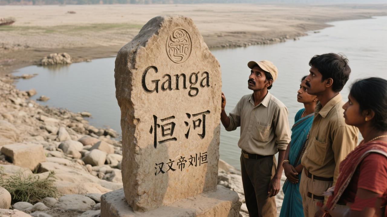 这应该能说明问题了吧，恒河以北属大汉疆土[呲牙]
