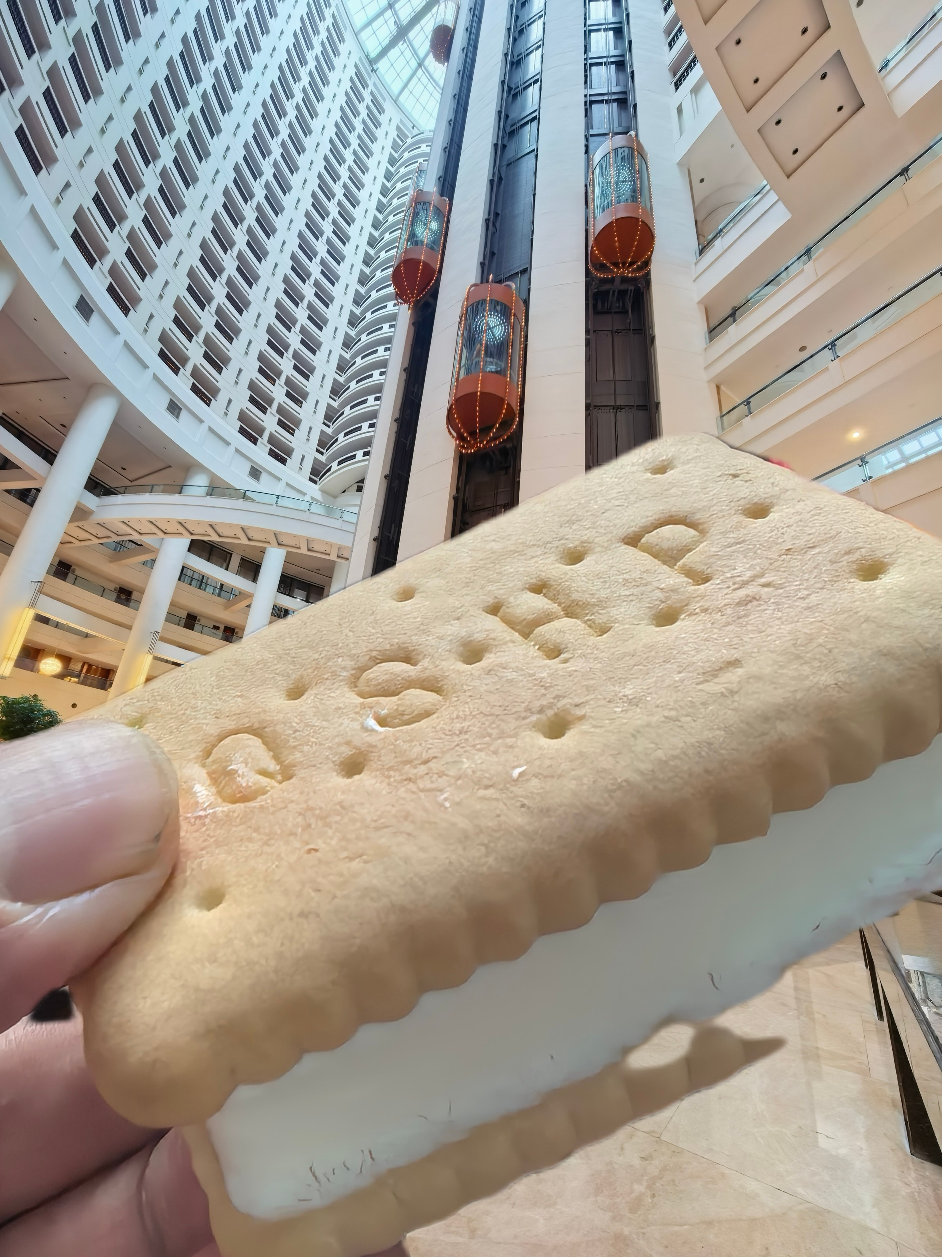 小时候吃的钙奶饼干，现在成冰激凌了还是那个味🥰 济南大山东老家 济南