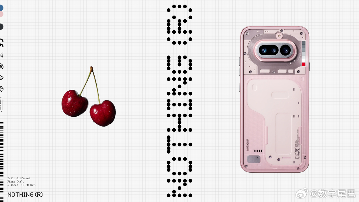 即将在MWC2026 上发布的  Nothing Phone (4a) 6.79