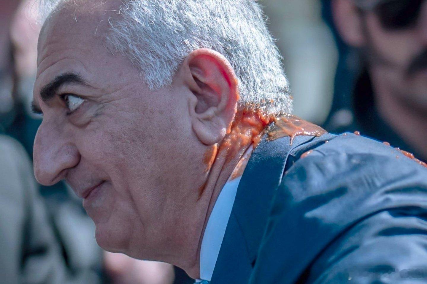 美伊停火协议到期 稍早前封建余孽长鼻猴在柏林遇袭被路人用番茄酱糊了一脖子。伊媒发