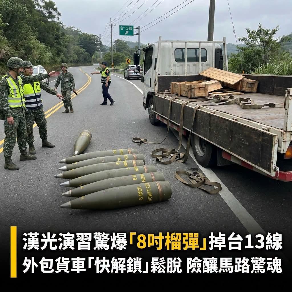 中国台湾省 漢光42號演習進入第5天，沒想到最大亮點不是火力展示，而是把8吋大的