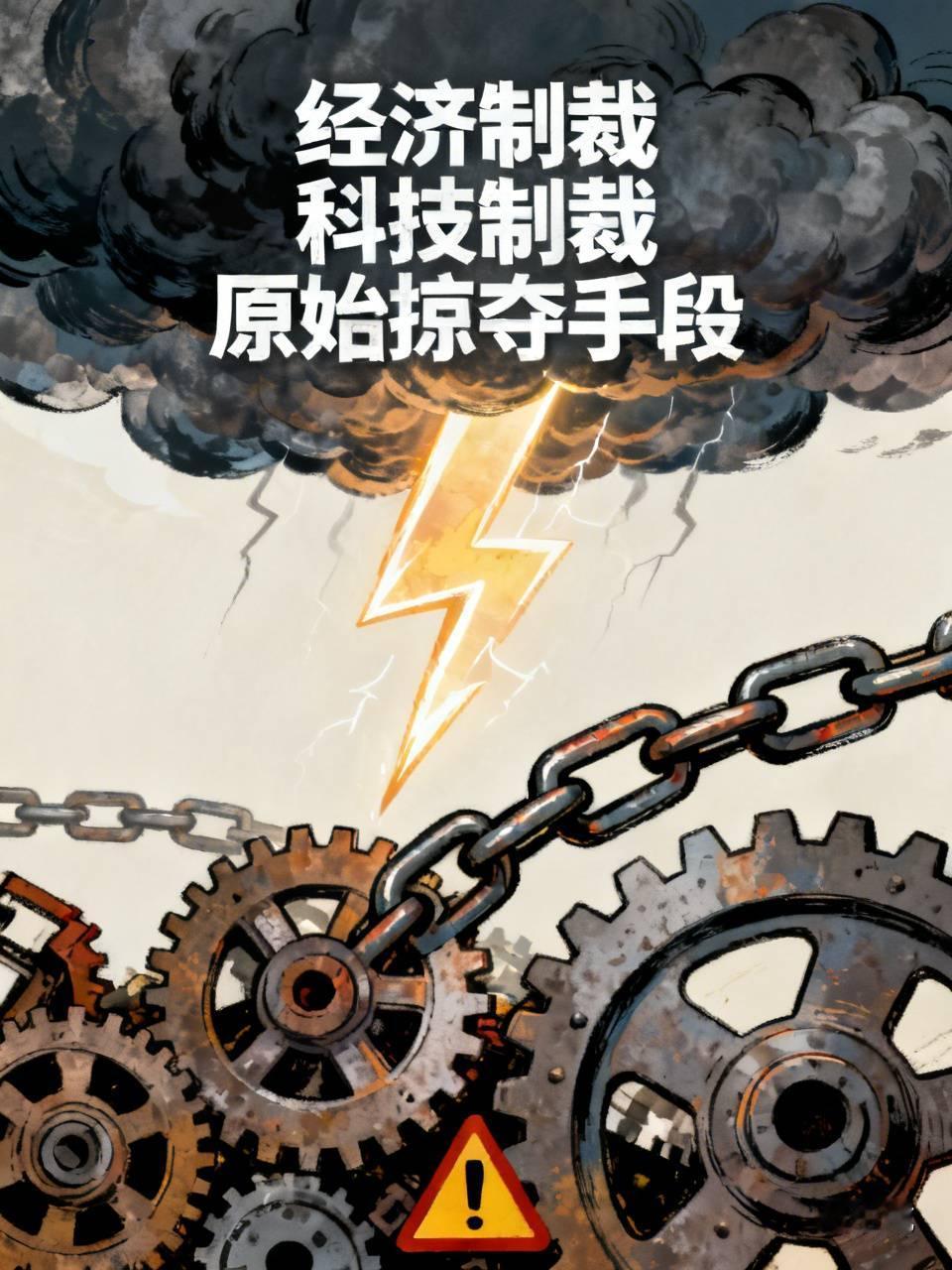 美国和欧洲靠战争和经济以及先进的科技掠夺世界过了几百年的好日子，中国的崛起让它们