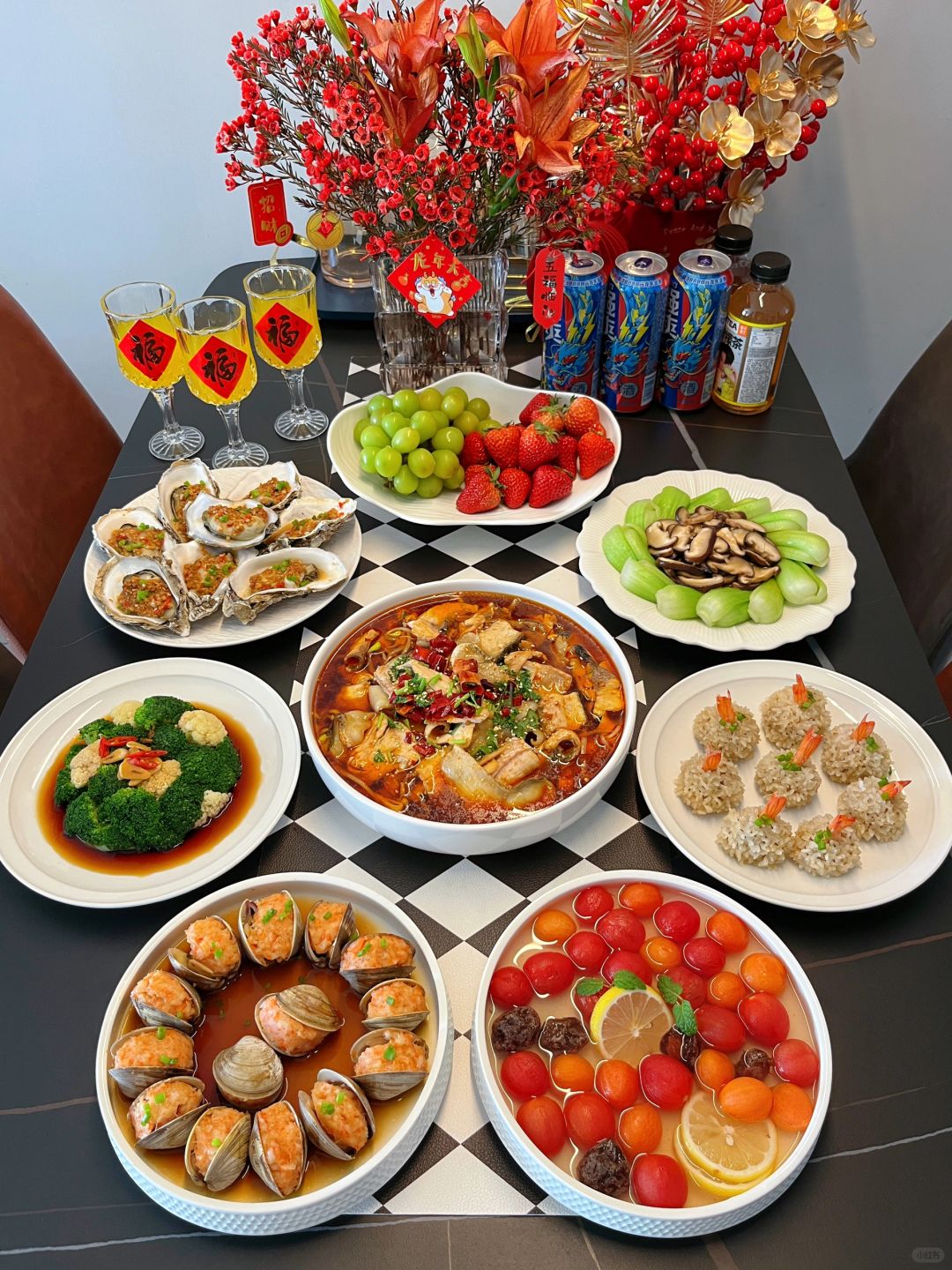 新年团圆饭🏮 | 家人闲坐，灯火可亲