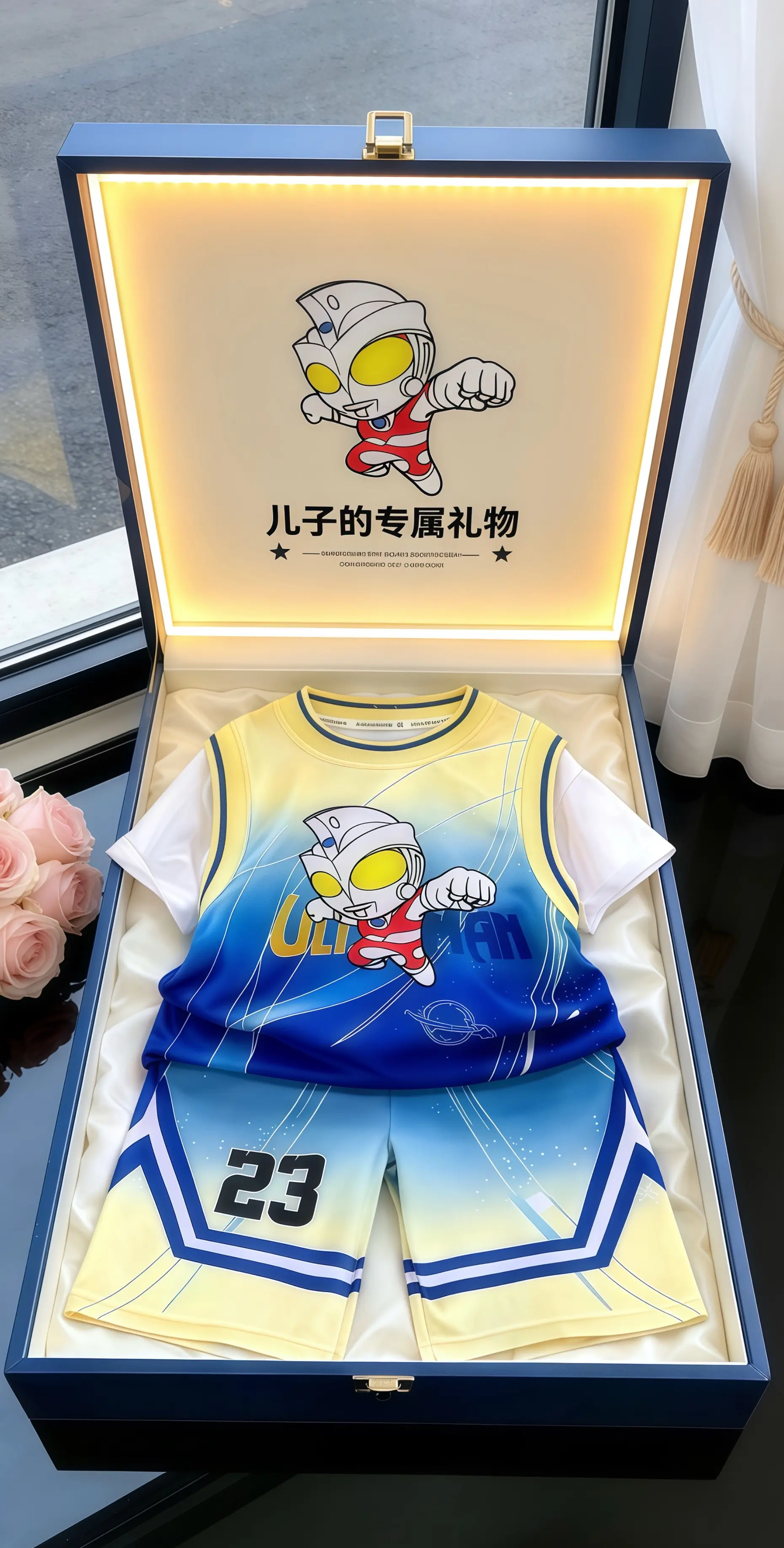 男宝穿搭 奥特曼男童套装 哪个奥特曼是你的光 我就是这条gai最亮的仔...