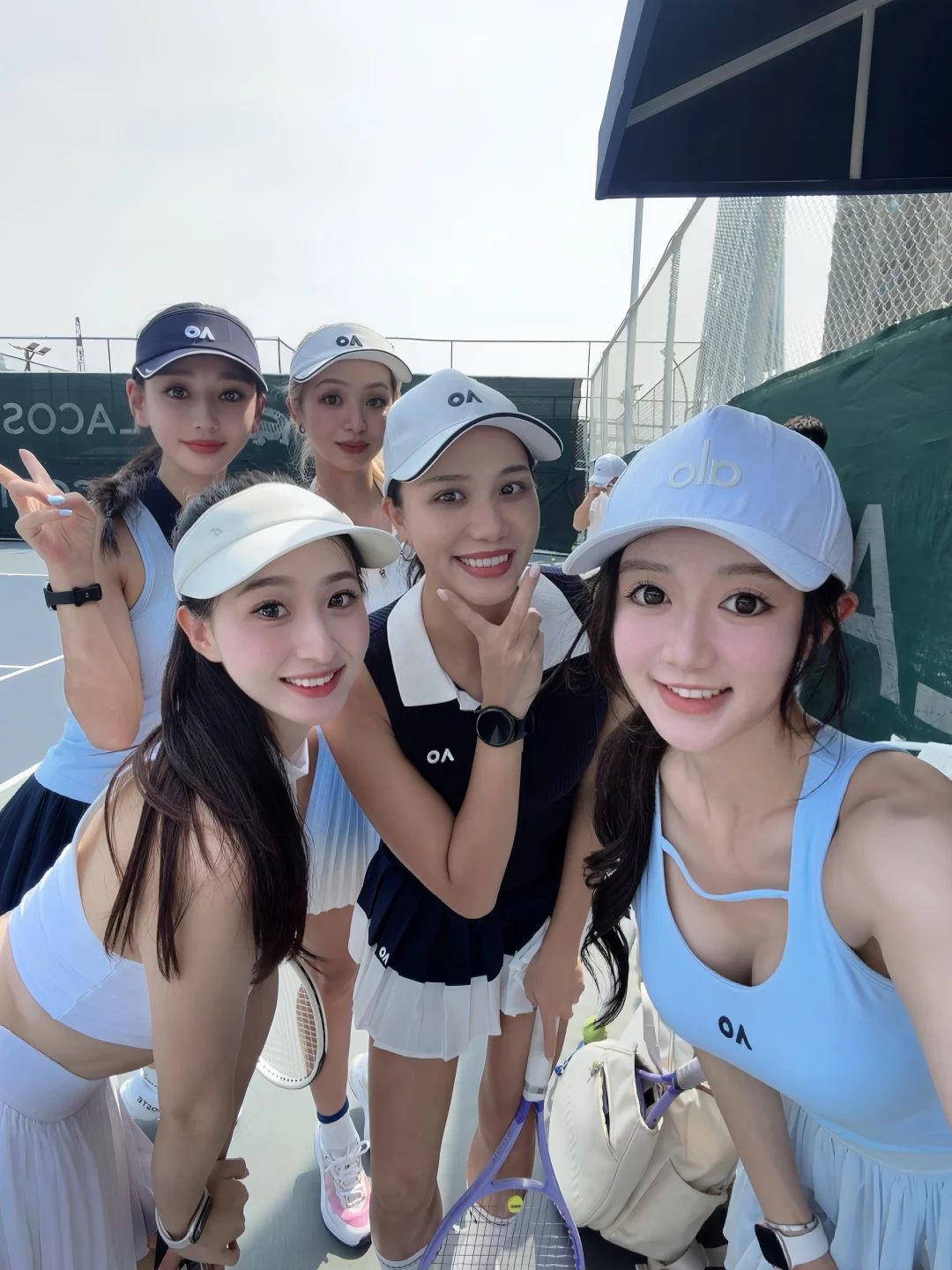去比赛见世面了🎾