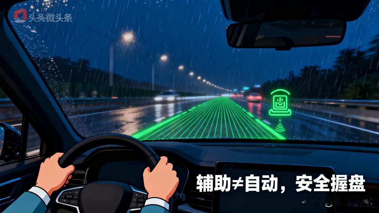 L2级辅助驾驶是不是智商税？暴雨夜我救了它一次！

昨晚高速突遇暴雨，视线极差，