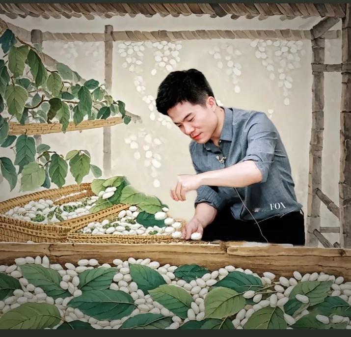 神奇董宇辉终成养蚕大户
今晚董宇辉回归直播间
很多朋友牵挂他的蚕宝宝
宇辉说原本