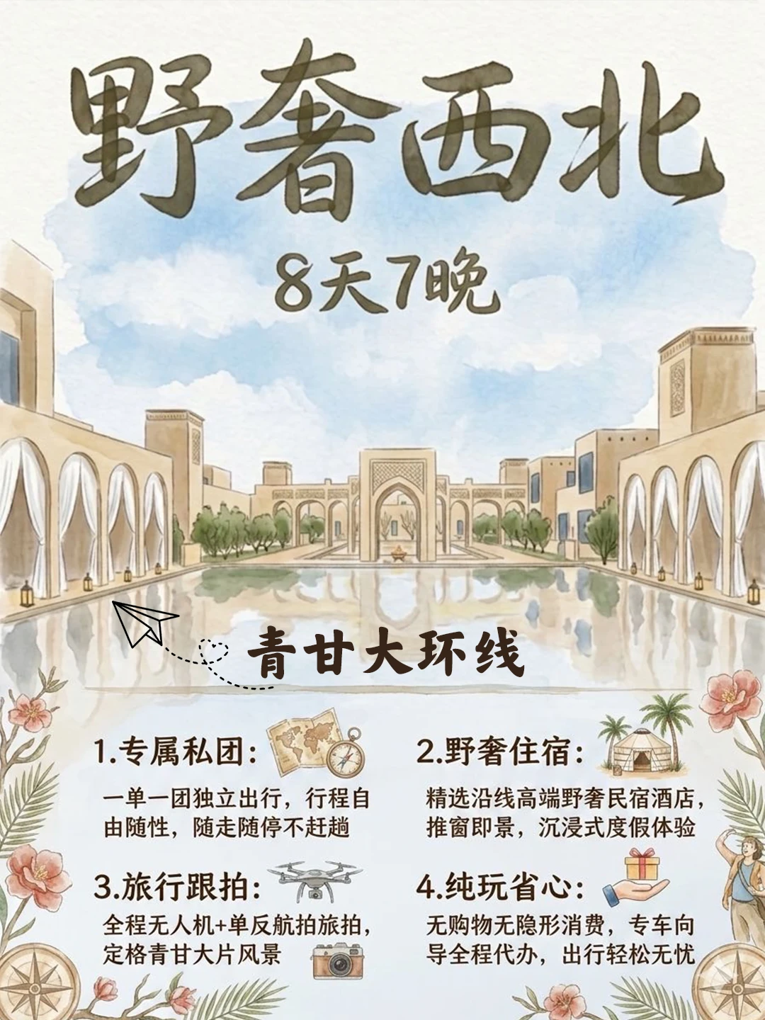 闭眼冲❗️被问爆的青甘8日私家团❗️