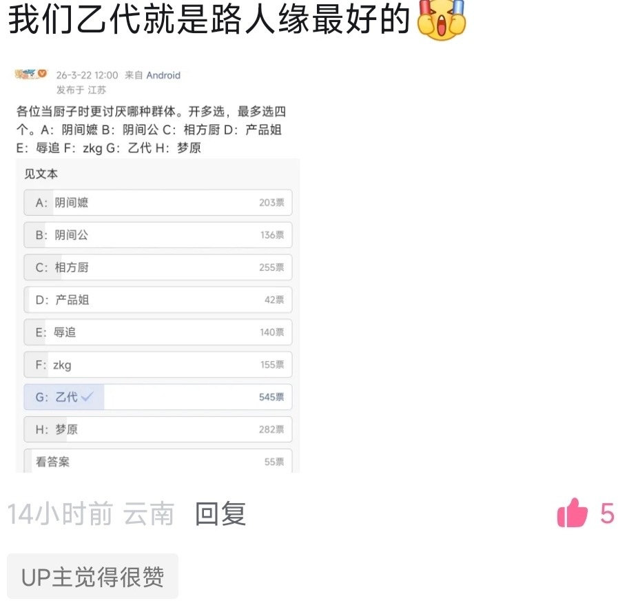 【最难绷】申请查询小代代智商，去激代视频底下发这个图结果真以为我是夸它们的还给我