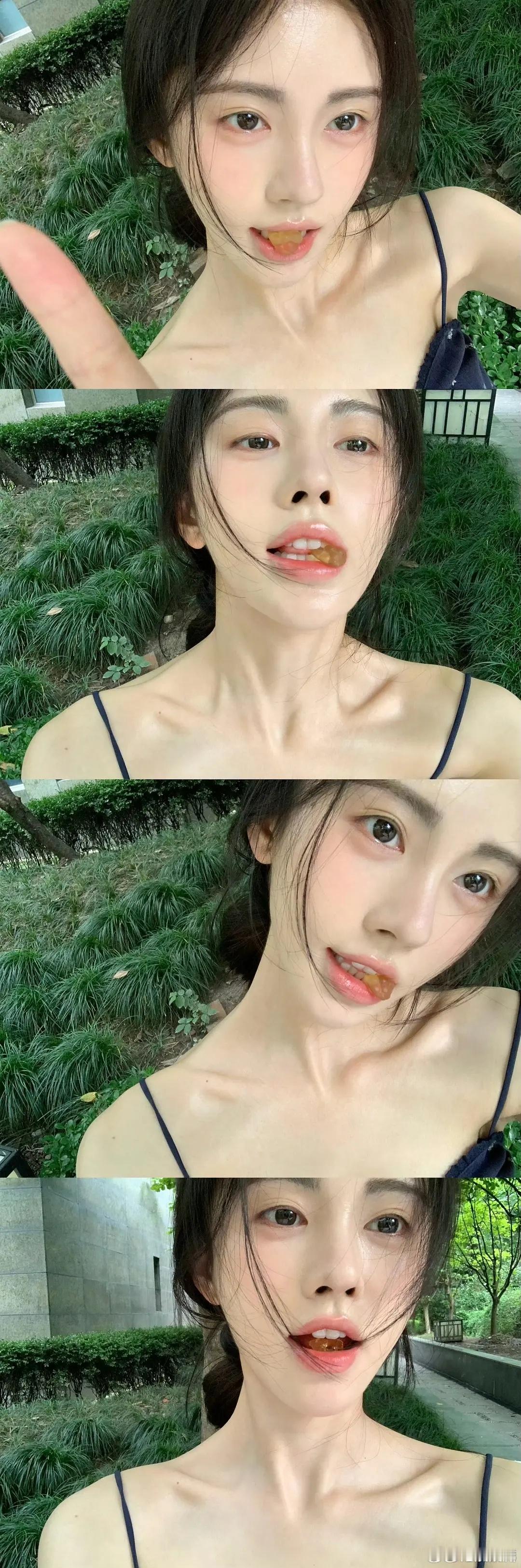 鞠婧祎最新照片被质疑擦边，这像吗？ ​​​