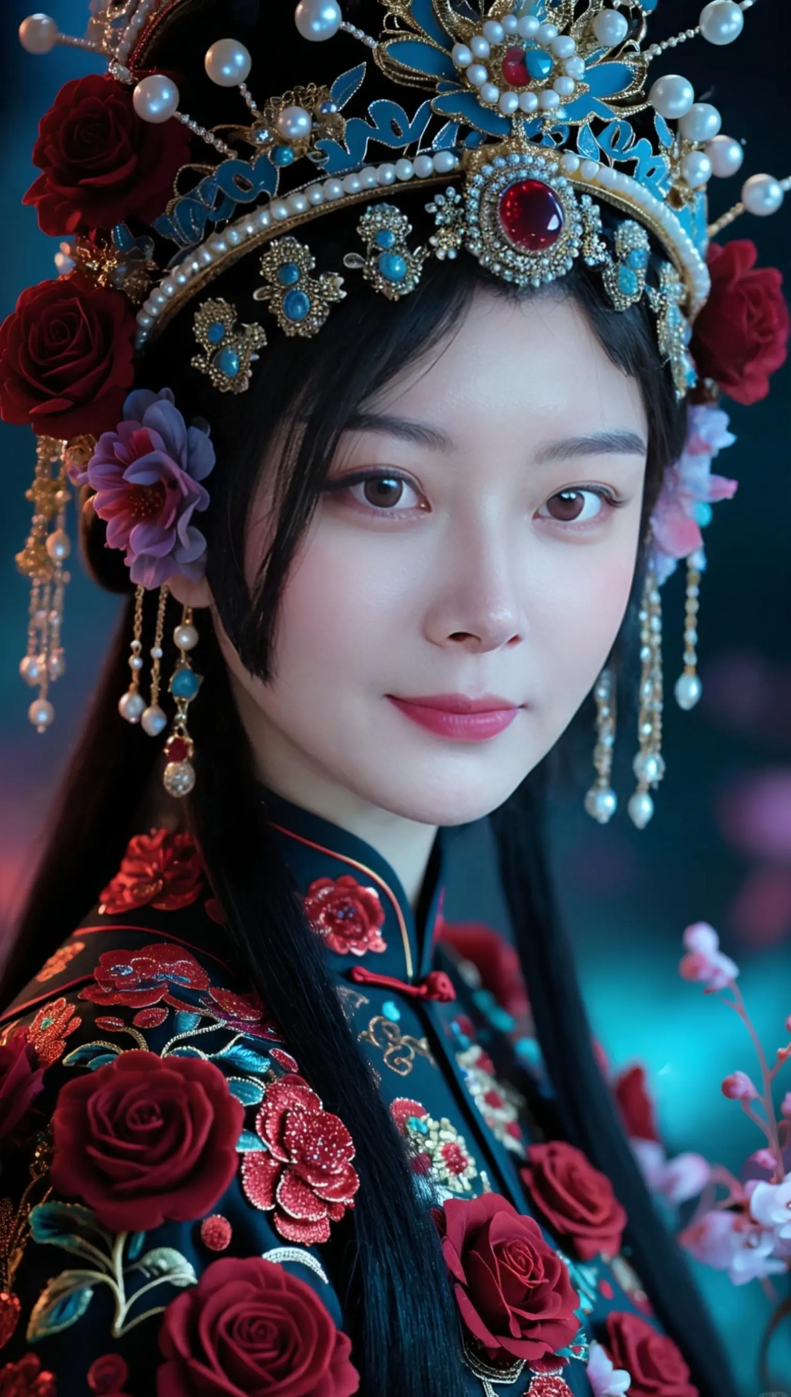 随变ai随便玩 AI玫瑰戏韵照 ai创作