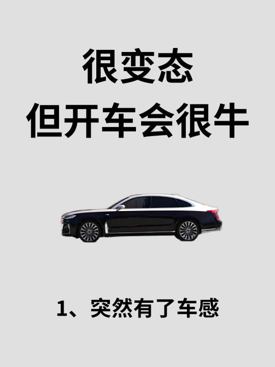 内容很变态，但开车会很牛的方法，万能版！