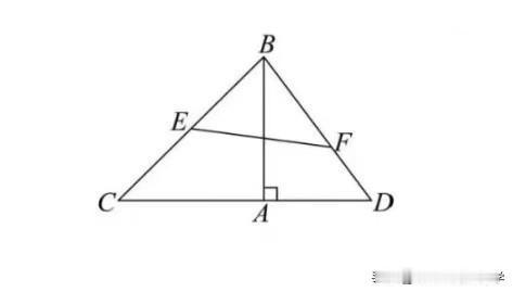 中考数学必刷题，几何题：
如图所示，在△ABC中，∠BAC=90°，AB=AC=