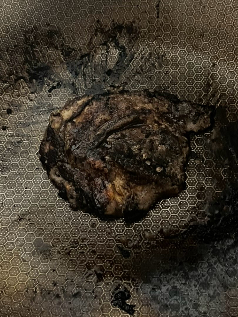 老爸，我手艺随你了，蛋怎么能黑成这样