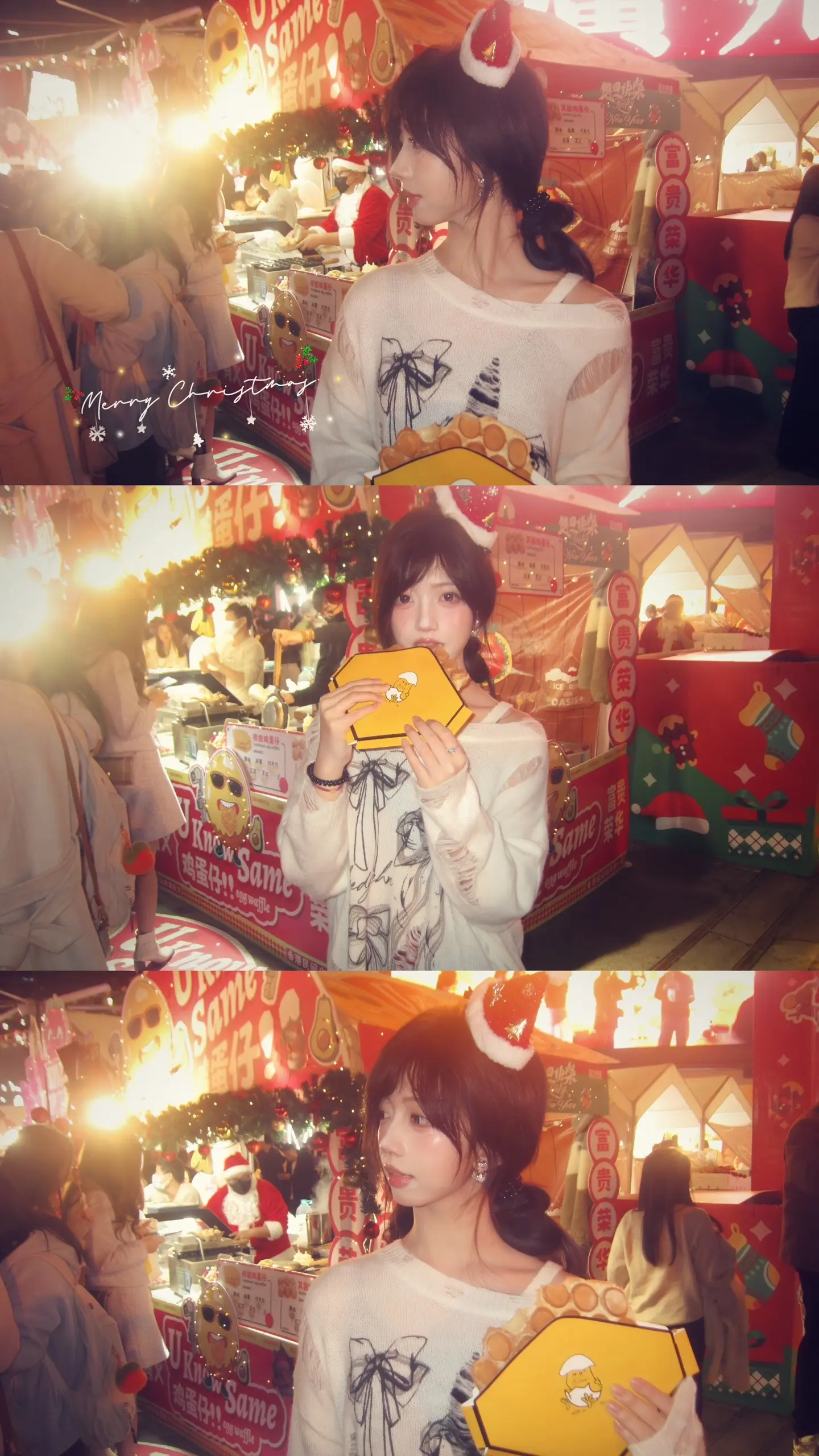 🌟🎄🧣迟来的圣诞照片૮₍ ˙О˙₎ა メリークリスマスです🦌