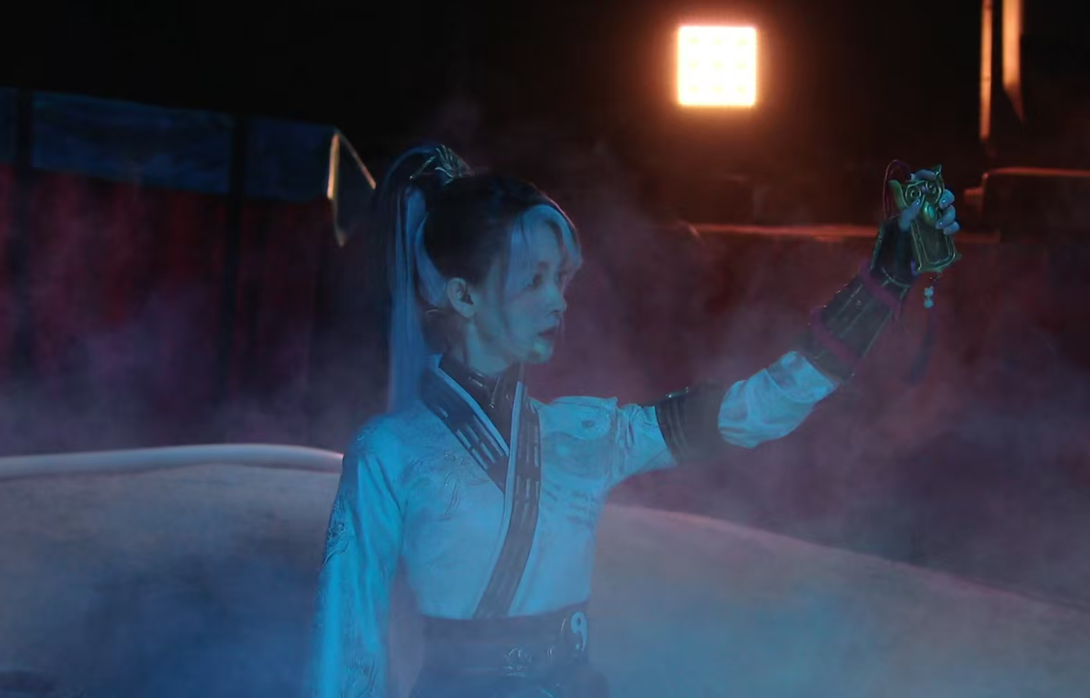 陈瑶刺激之夜红袍变装云祈我今天算是知道陈瑶这个古墓节目为什么叫《一起搞鬼》了！从