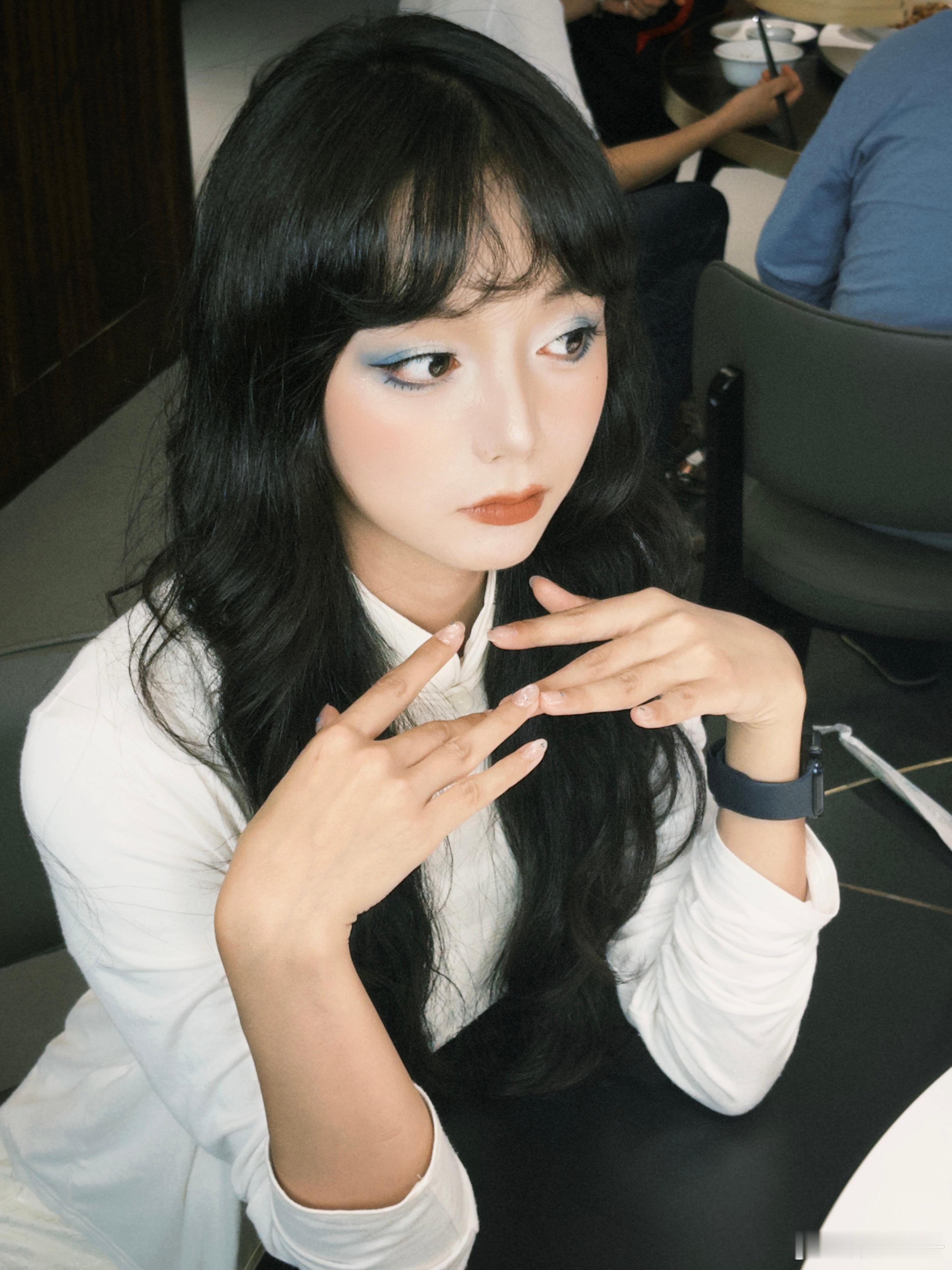 俺滴好同事思琪宝宝给化的妆[耶][给你小心心] ​​​