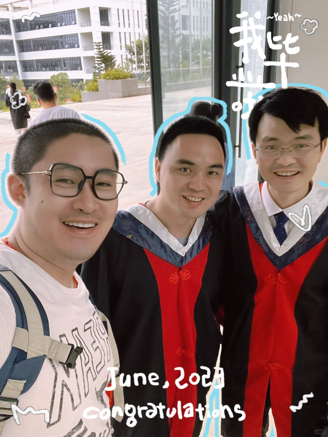 医科大口腔医院毕业典礼😏现场捕获老同学