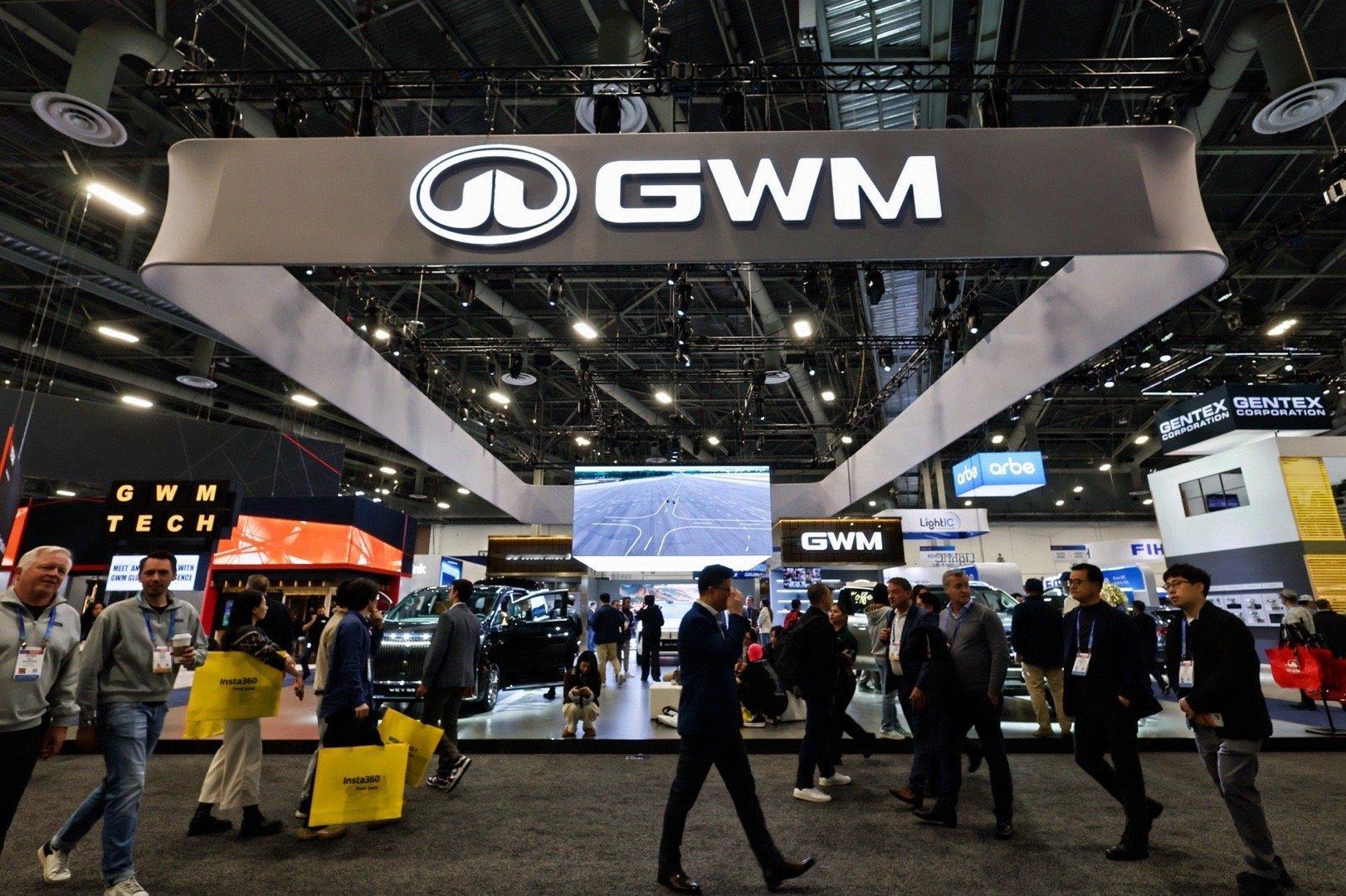 美国2026 CES现场，魏牌全新蓝山智能进阶版超吸睛！魏牌科技全球开卷作为行业