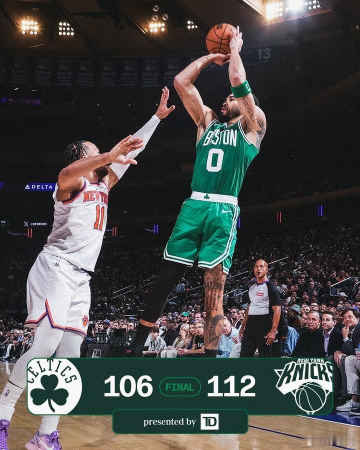 时隔接近一年之后，塔图姆重新回到麦迪逊广场花园，这也是他伤愈复出后第一次在尼克斯