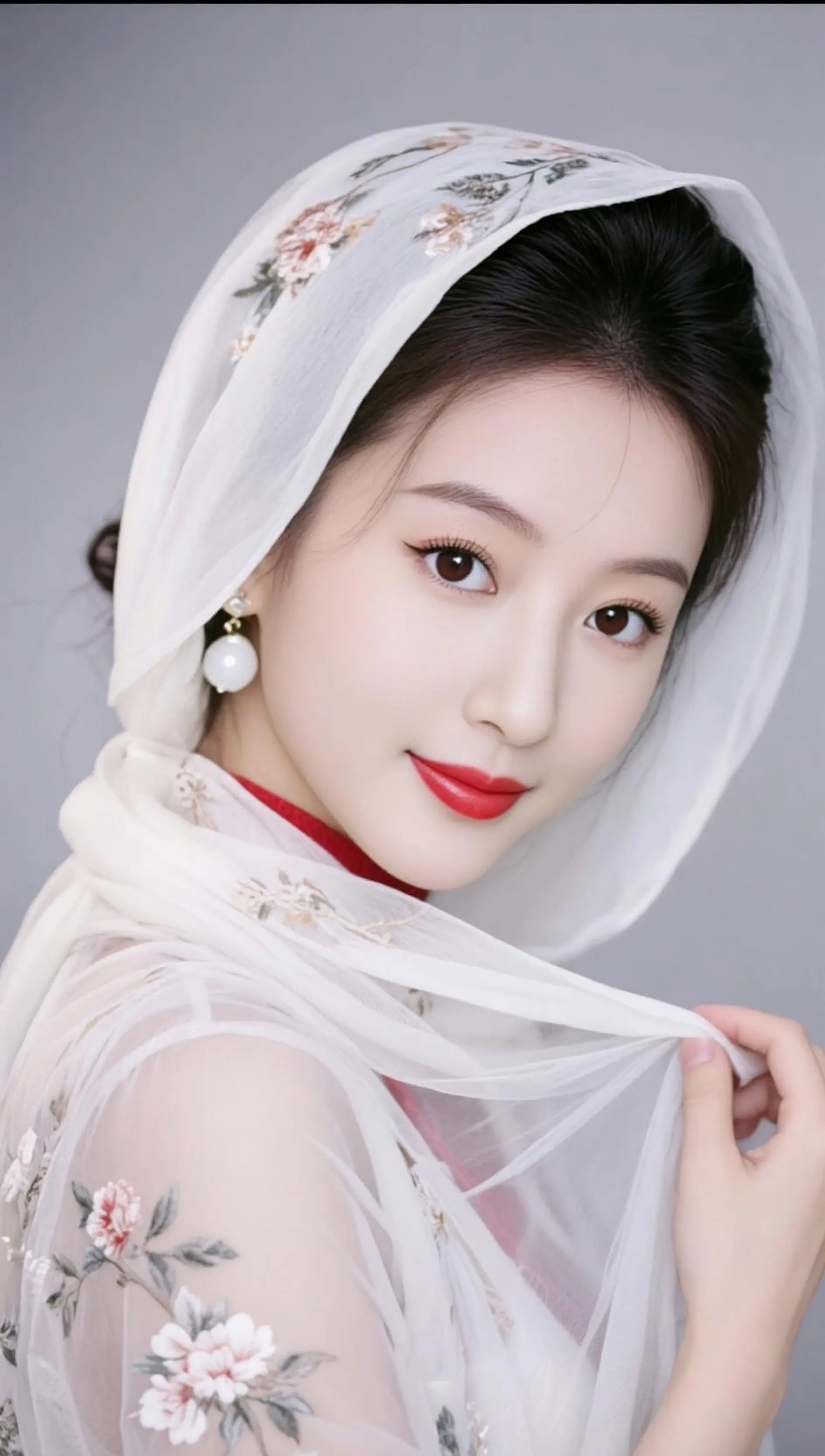 AI复古花卉写真 ai创作