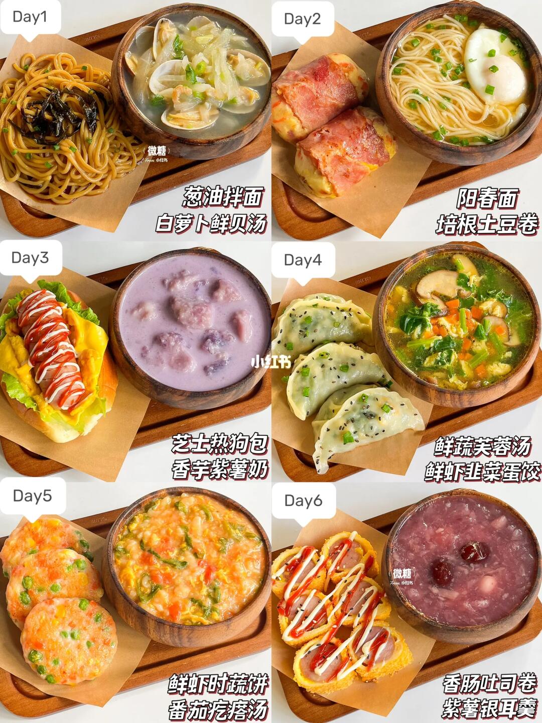 小朋友营养早餐🥣一周不重样，暖胃超好吃‼️