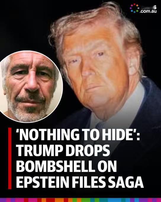 大反转｜特朗普呼吁众议院共和党人投票公开爱泼斯坦档案，这与他之前的立场相反。
