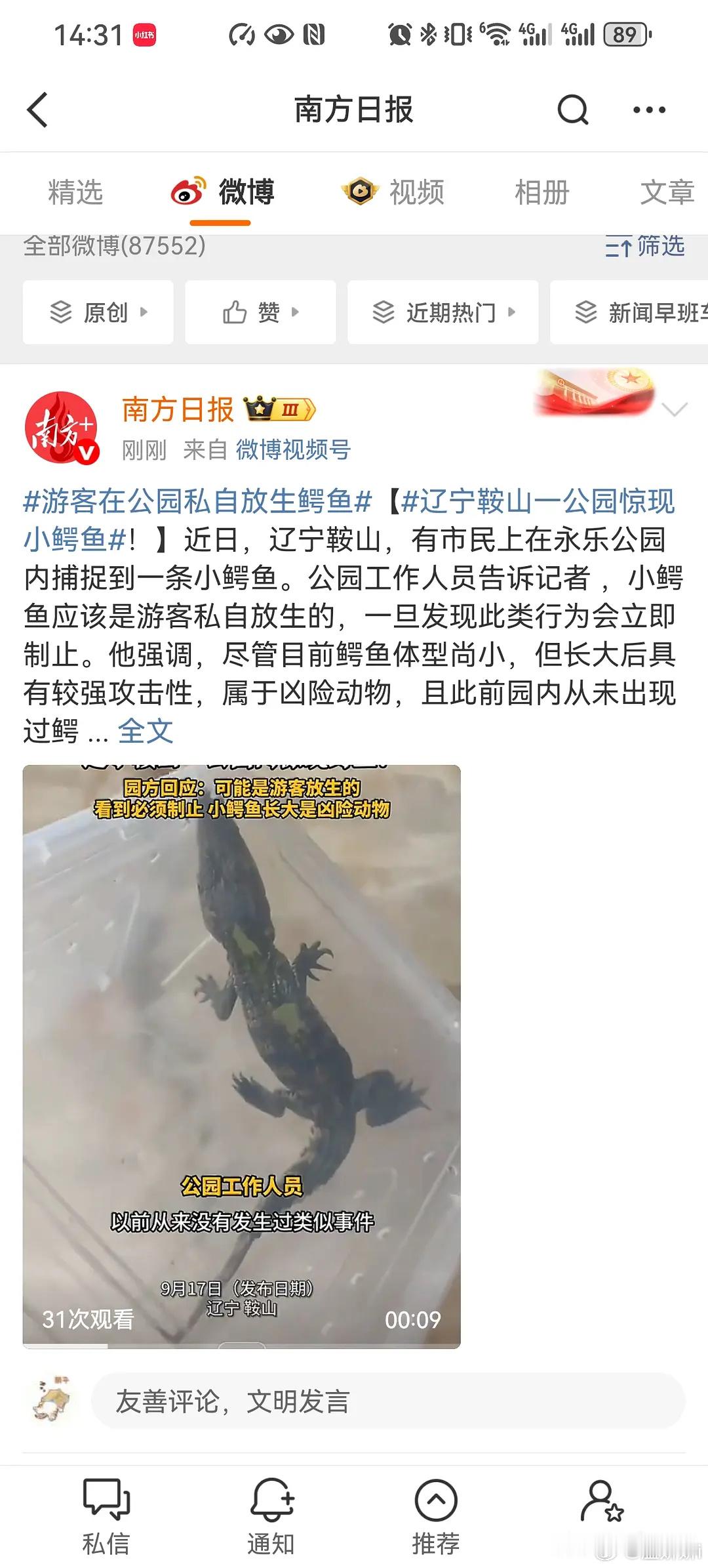 南方日报从哪儿找来那么多鳄鱼新闻啊[笑cry] ​​​