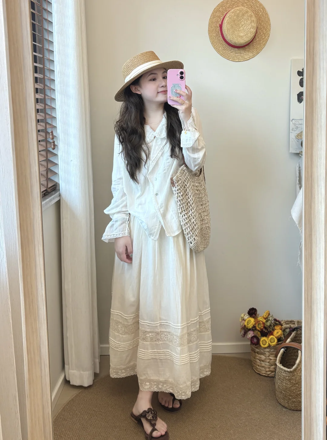 🤍自由随性的一身白～