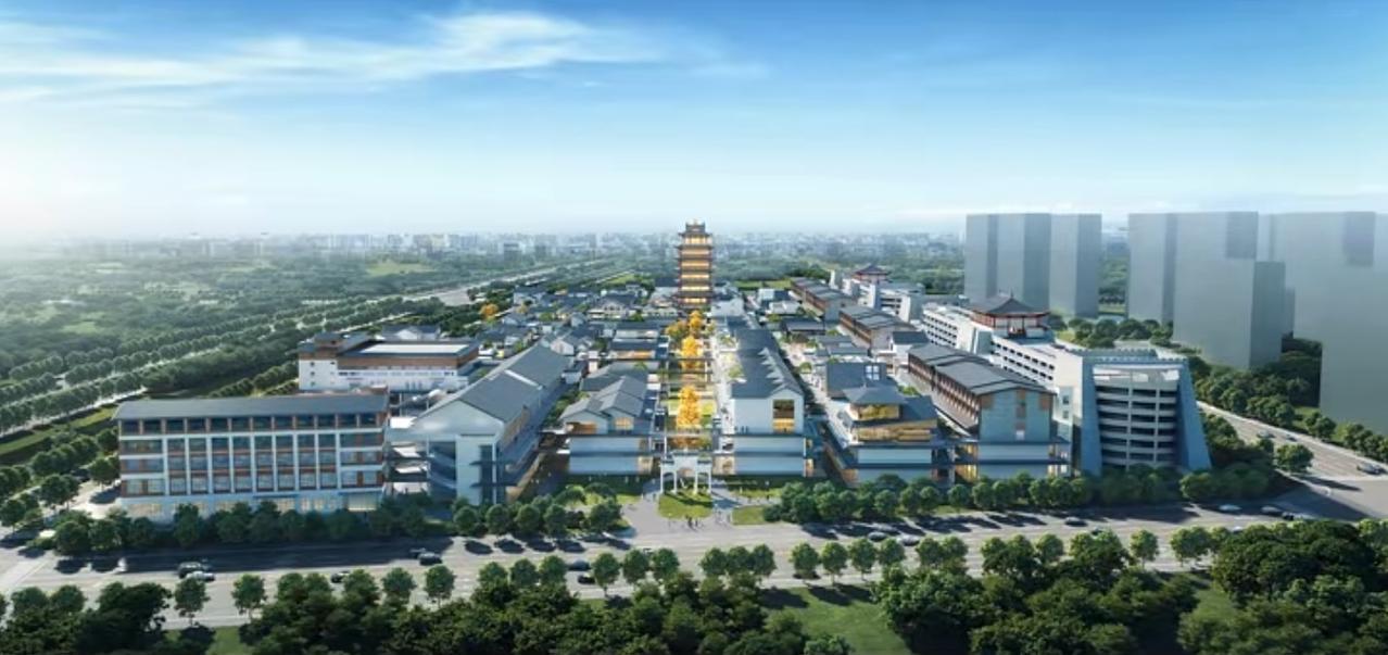 郑开大道上的古塔地标！
随着华药港项目的建设加速，这个位于郑开同城化核心区，郑开