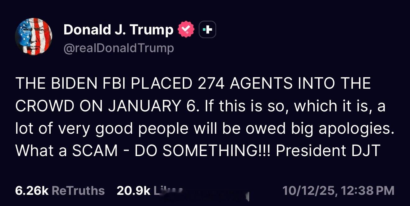 1/6/2021:THE BIDEN FBI？？？？…[流鼻血] ​​​