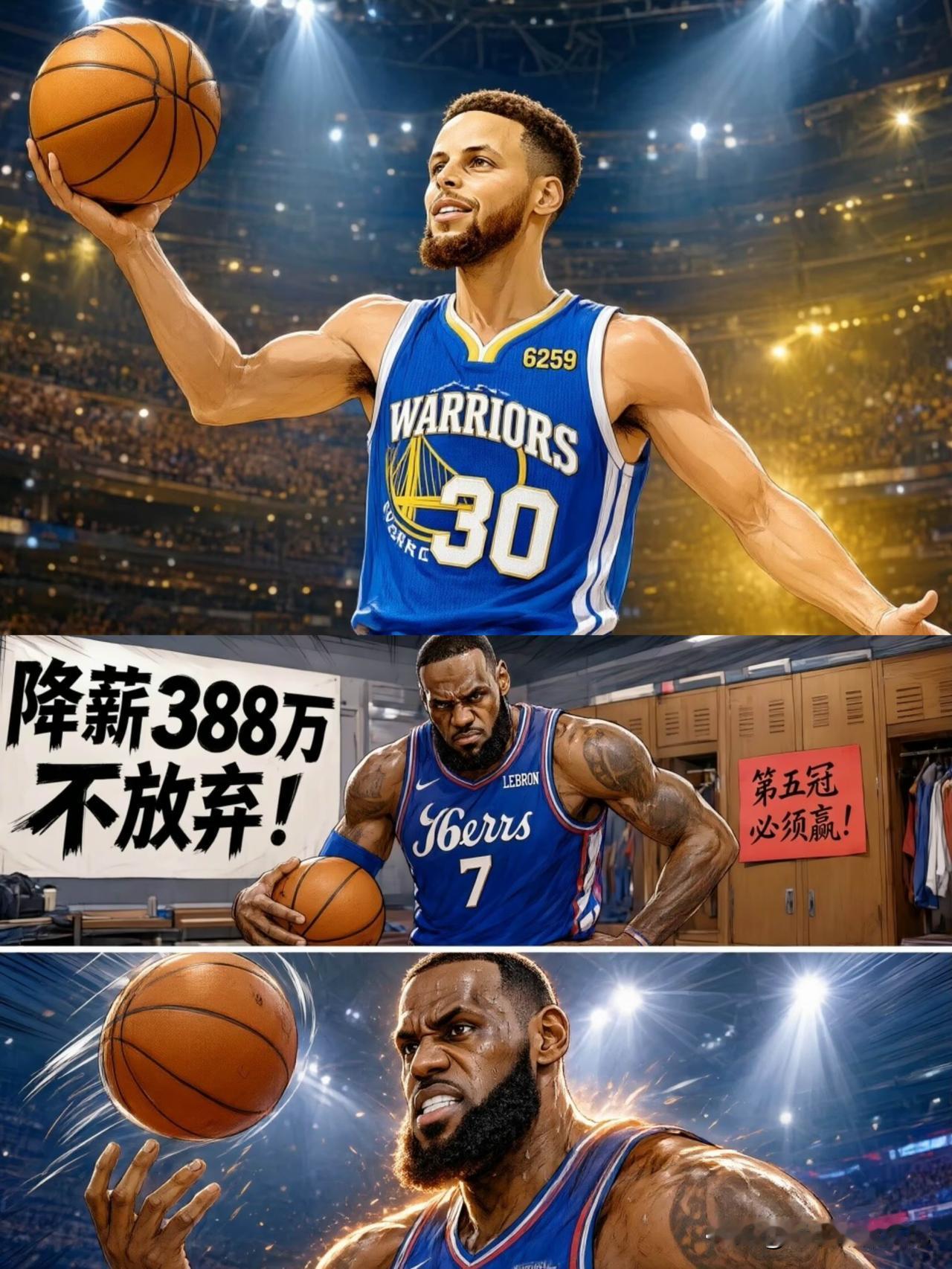 詹姆斯和库里，谁更适合当建队基石？
詹密，包括詹姆斯自己曾公开表示，如果自己是一