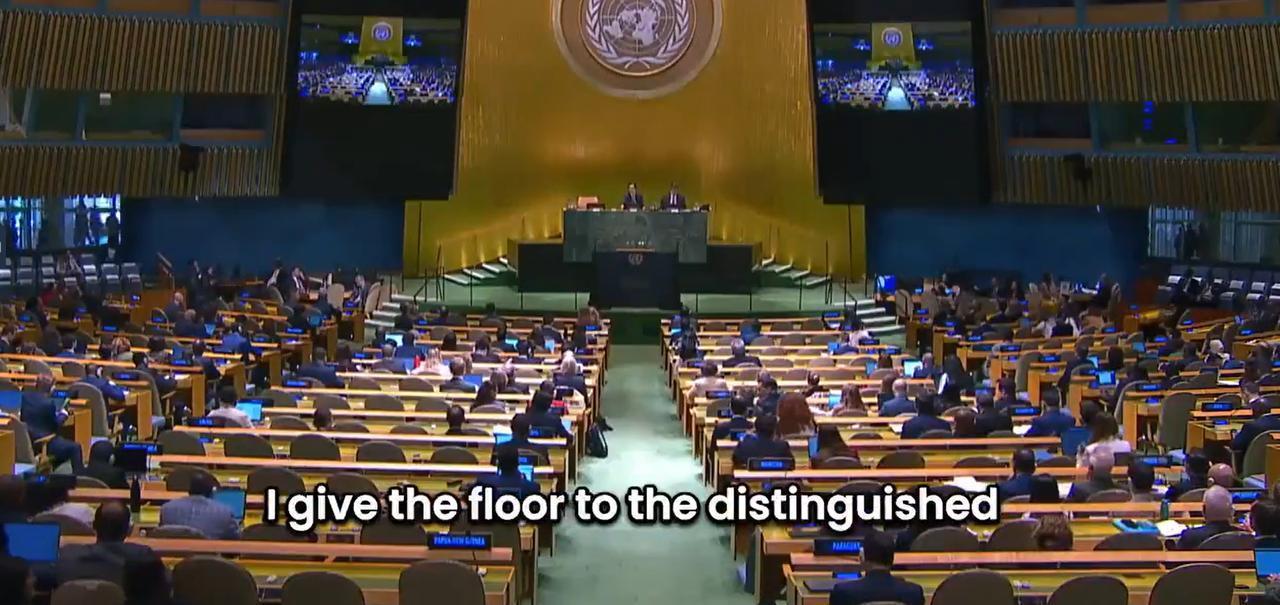 伊朗当选2026年《不扩散核武器条约》审议大会副主席。

在表决的时候，有六个国