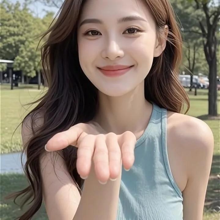 阳光下的微笑，温柔如春风少女感笑容 元气满满的微笑 萌萌哒笑容 阳光型笑容  春