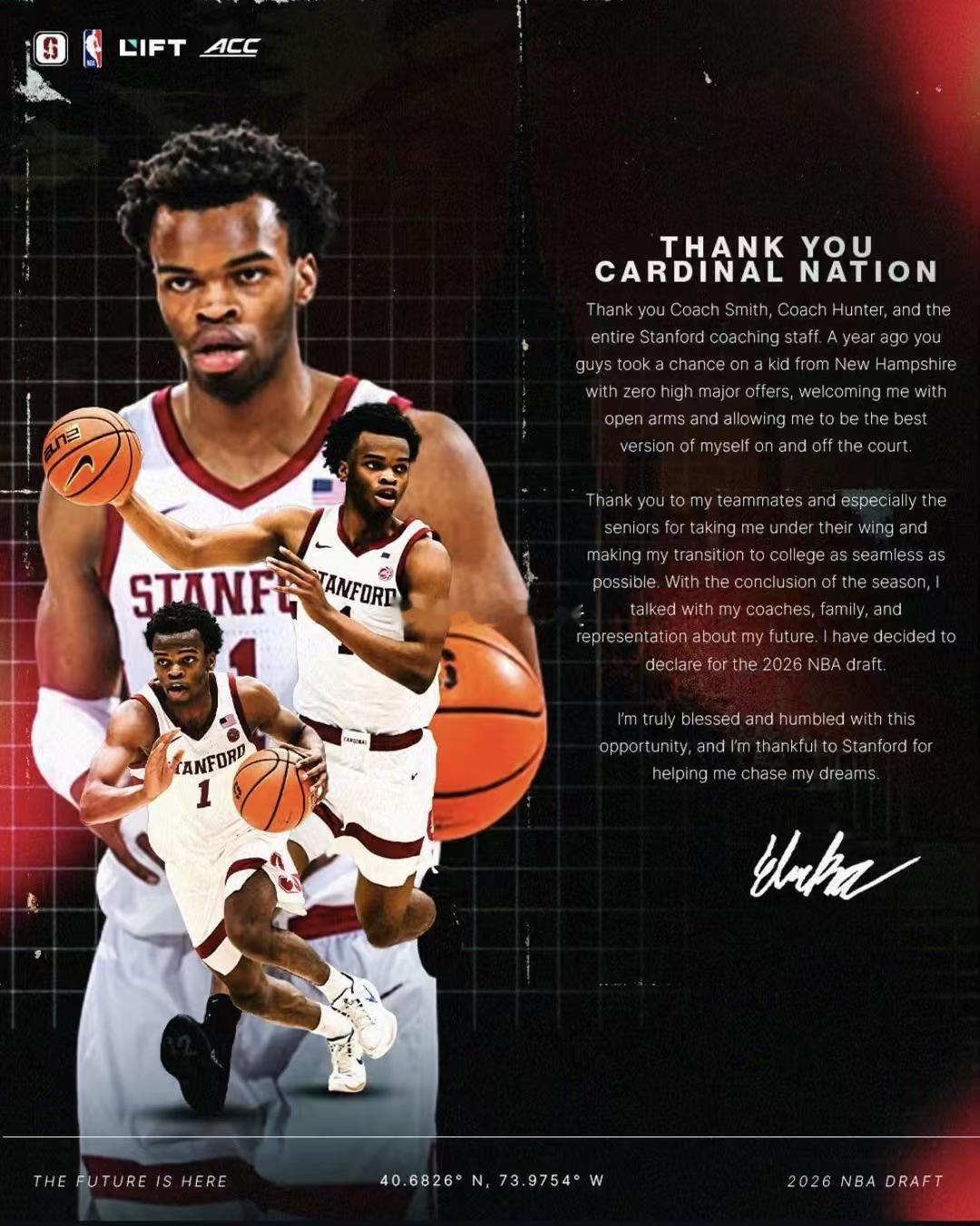 根据美国选秀媒体DraftExpress记者Jonathan Givony的消息