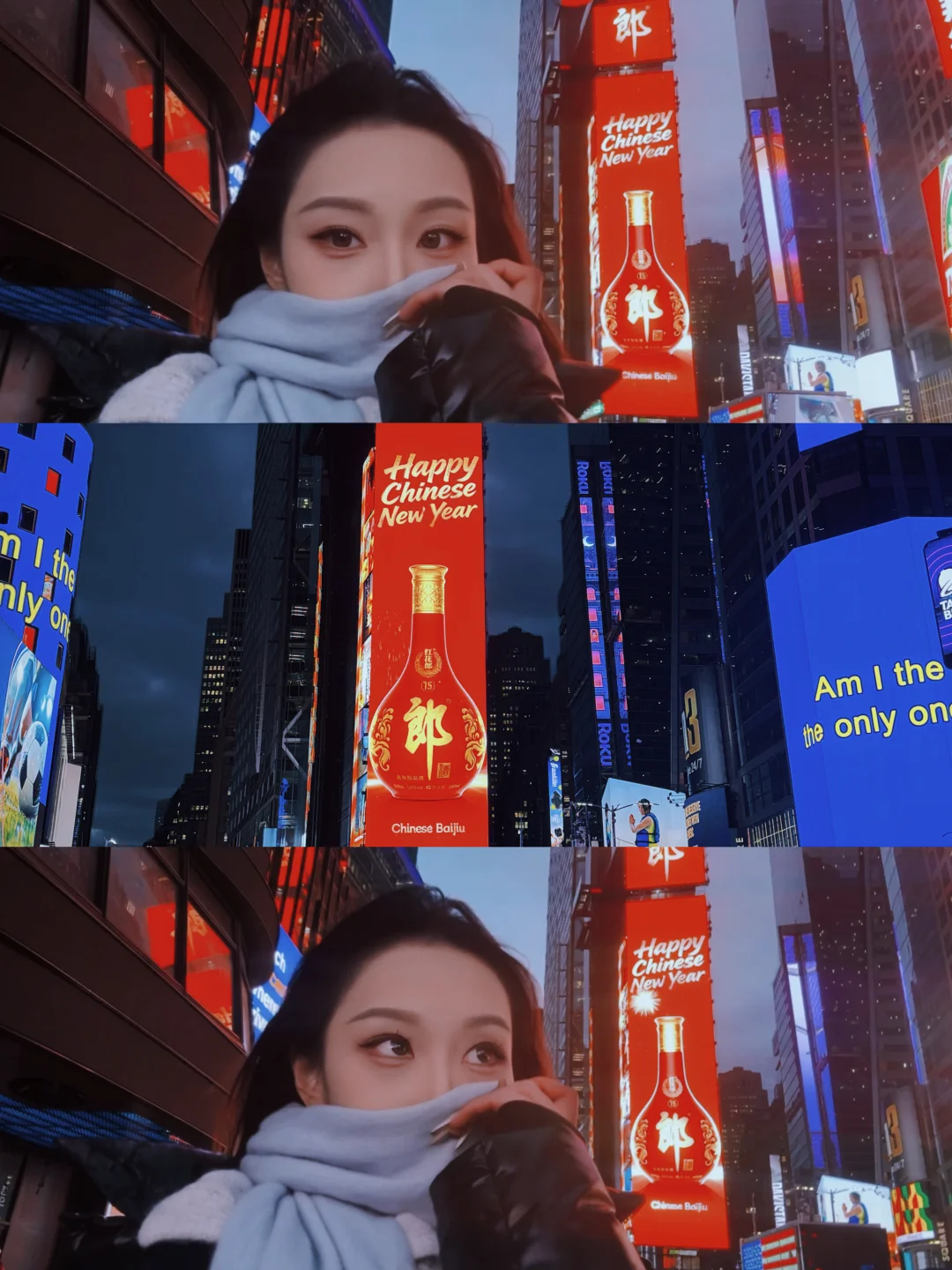 在纽约街头探寻中国年味