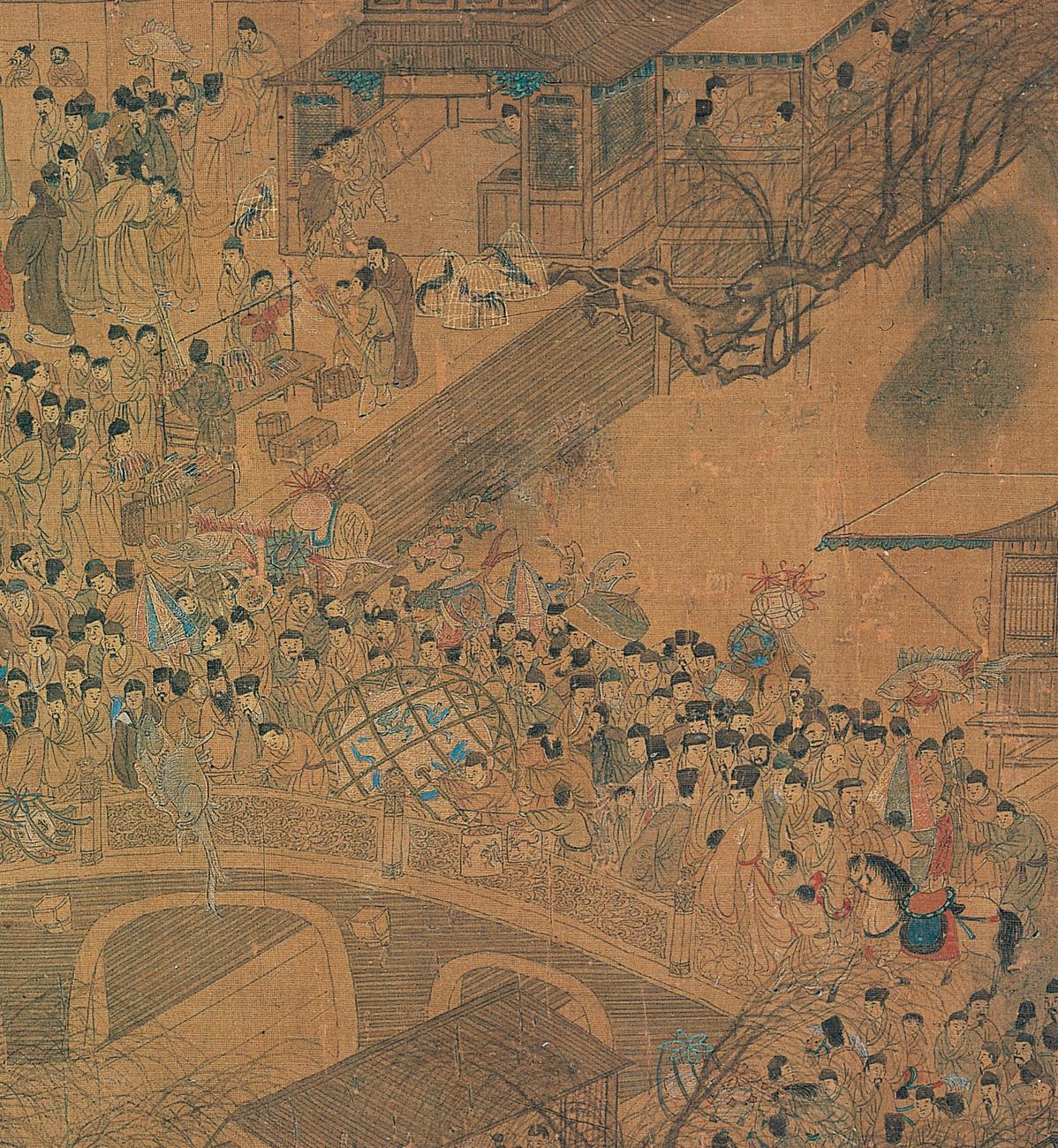 东方生活美学——古画中的元宵节。上元节，即元宵节的形成经历了较长的过程...