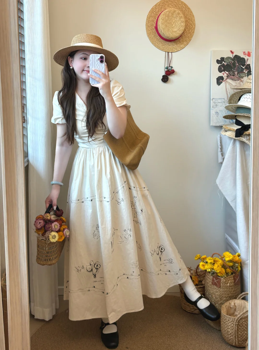 🎼特别的涂鸦画连衣裙～