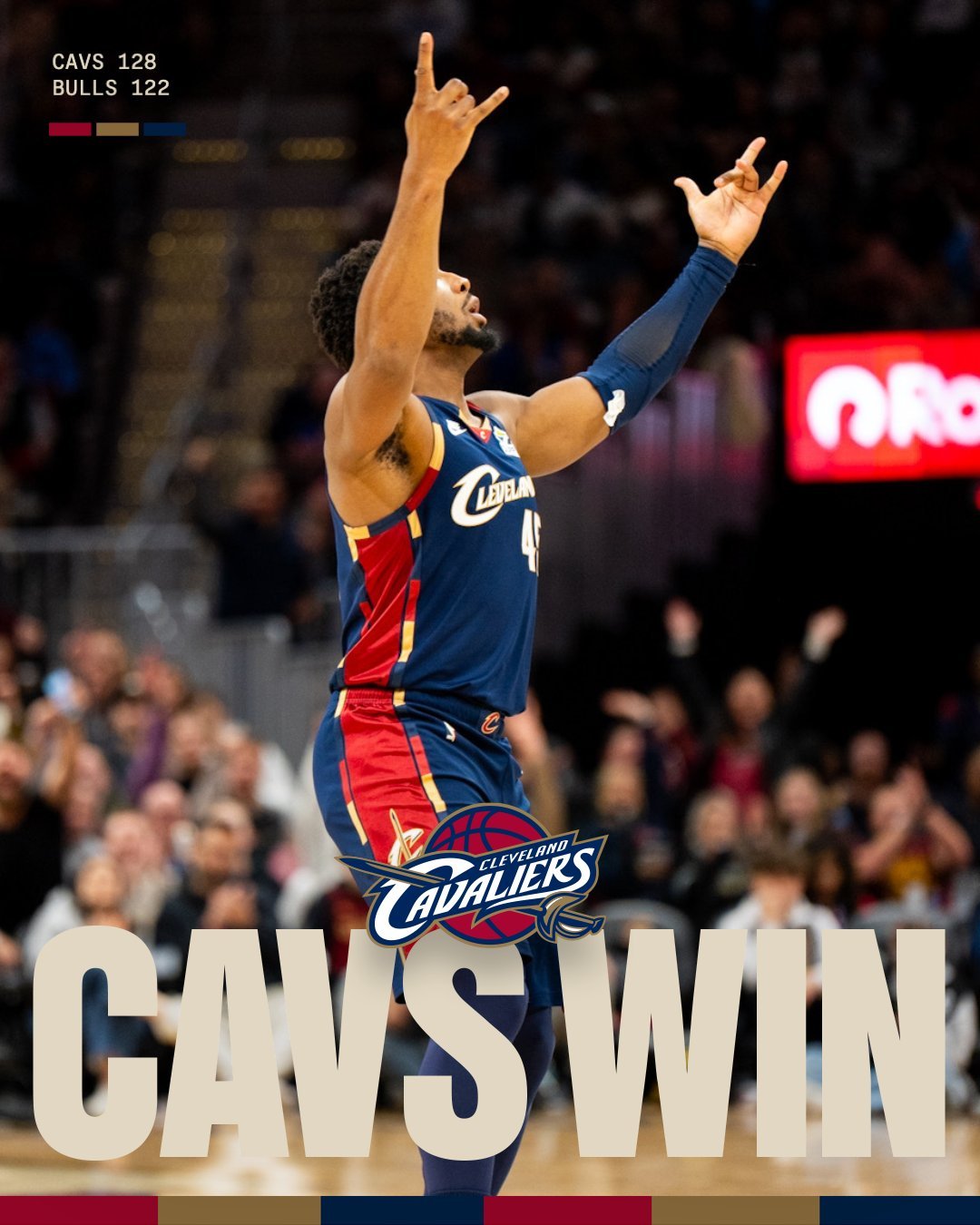 末节剩1分47秒：公牛122:116骑士全场比赛结束：公牛122:128骑士骑士