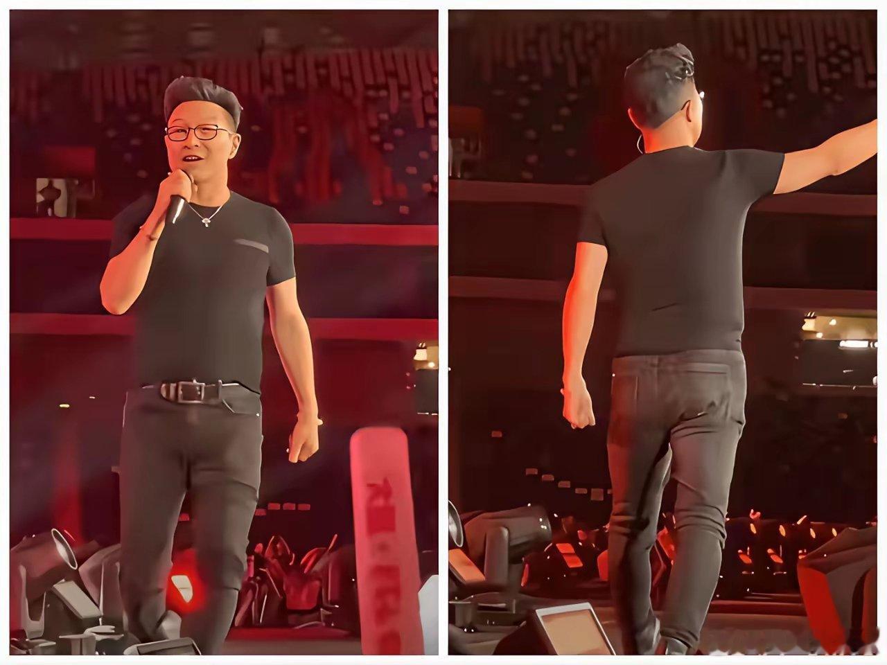 56岁的汪峰，给天下所有男人提了一个醒，你可以变老，也可以发福，但一定要注意自己
