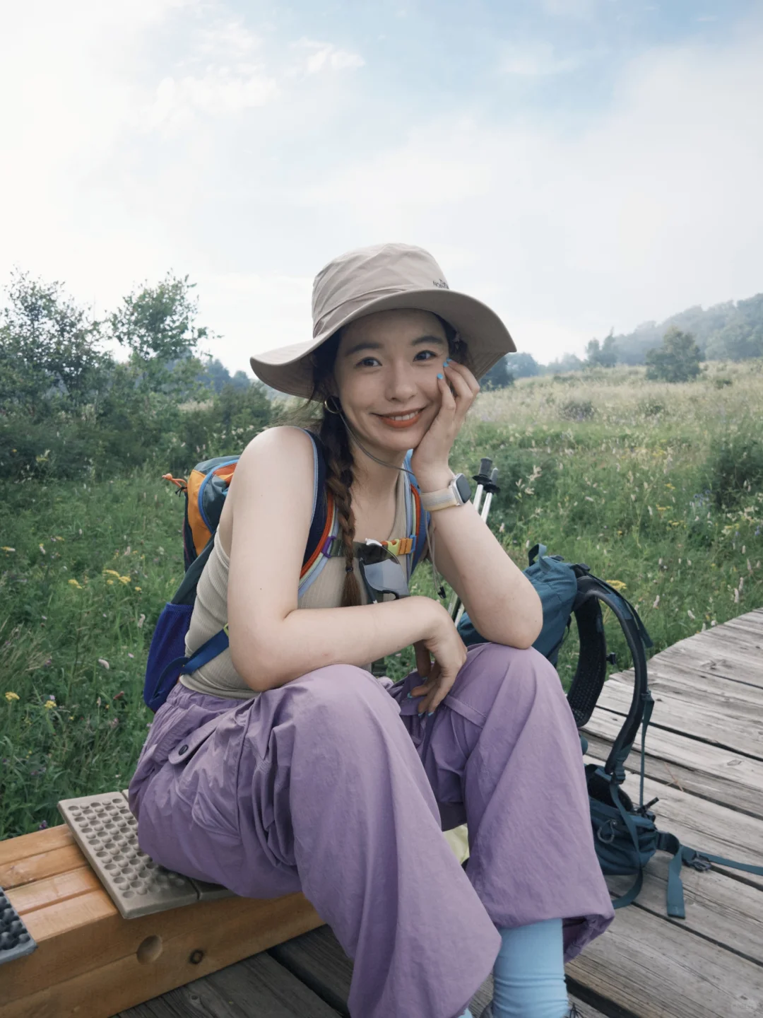 你看！这座山真的很爱我