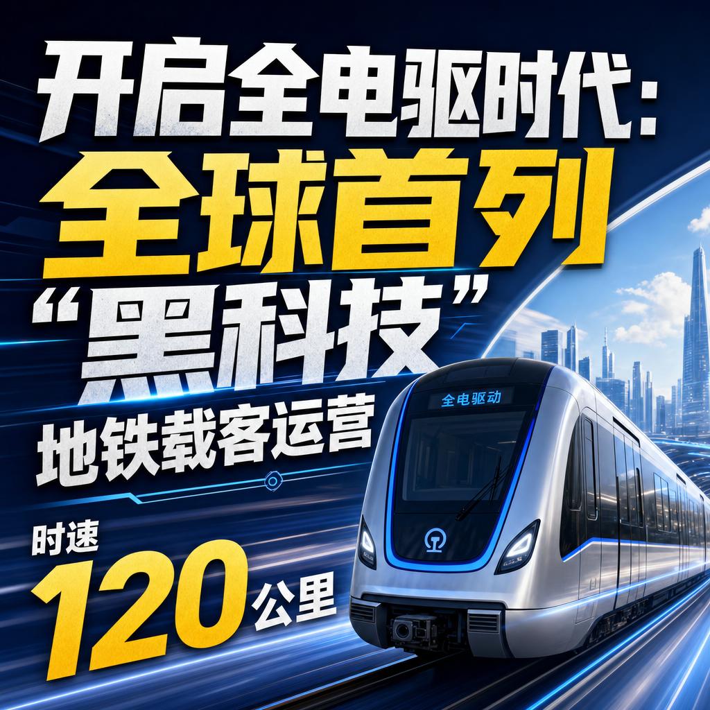 全球首列电驱机械制动地铁列车在深圳载客运营
深圳地铁11号线最近有点不一样。如果