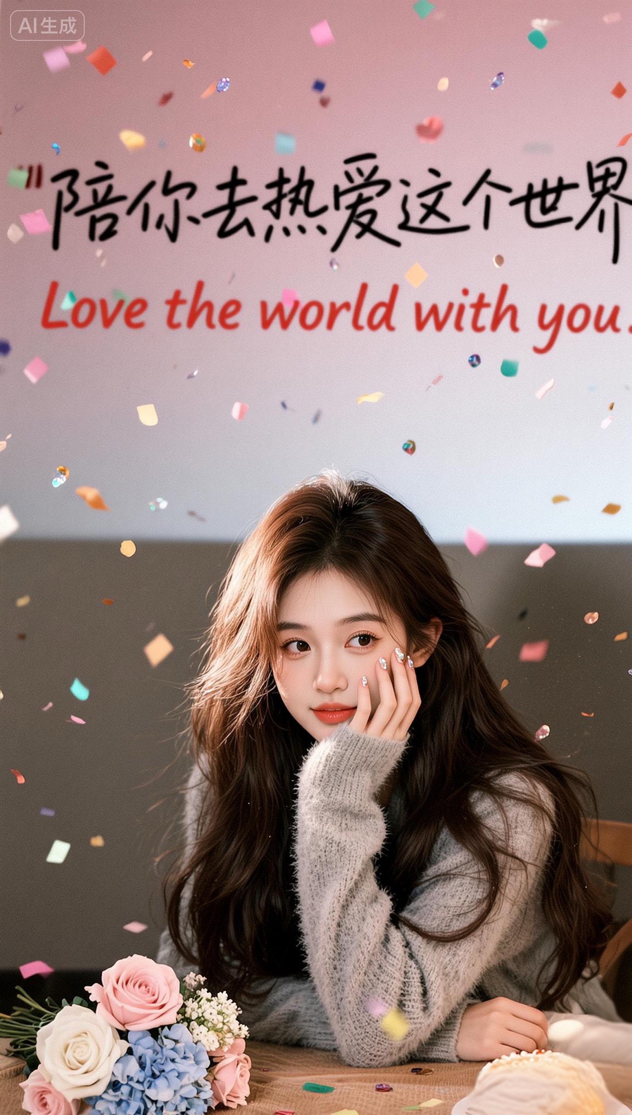 祝来年春山昂首 我为自己筹谋 不再自否。