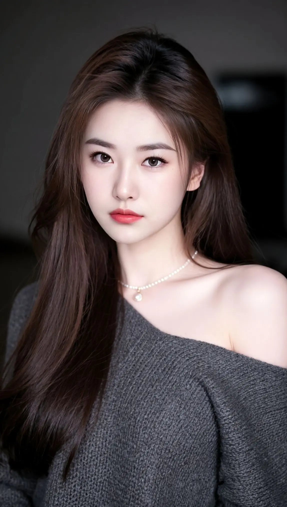 AI清透毛衣写真 ai创作